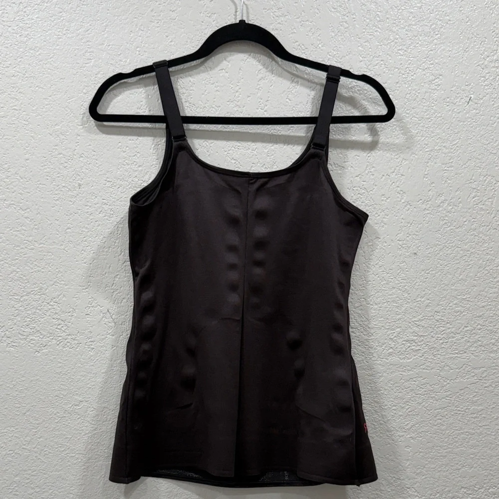 Ruby Ribbon Ultimate Black Satin Cami - Picture 3 of 9